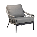 Кресло уличное темно-серое Street Bliss варинант исполнения - 2 | Loft Concept в Санкт-петербурге