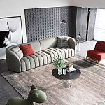 Дизайнерский журнальный стол на прозрачном основании Nofon варинант исполнения - 2 | Loft Concept в Санкт-петербурге