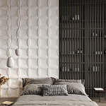 Гипсовая 3D Панель M-23 варинант исполнения - 2 | Loft Concept в Санкт-петербурге