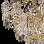 Люстра многоярусная с объемными прозрачными цветами Hanging Flowers варинант исполнения - 8 | Loft Concept в Санкт-петербурге