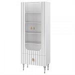 Витрина белая двухдверная с ящиком Expanses of Beauty варинант исполнения - 1 | Loft Concept в Санкт-петербурге