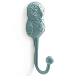 Настенный крючок в виде совы Owl Wall Hook Blue варинант исполнения - 3 | Loft Concept в Санкт-петербурге