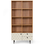 Широкий стеллаж с принтом Elise Rack варинант исполнения - 11 | Loft Concept в Санкт-петербурге