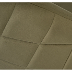 Стул велюровый хаки на золотистых металлических ножках Vendramin Chair варинант исполнения - 5 | Loft Concept в Санкт-петербурге