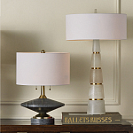 Настольная лампа с конусовидным каменным корпусом Regency варинант исполнения - 3 | Loft Concept в Санкт-петербурге