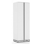 Двухдверный шкаф белого цвета Strict Lines варинант исполнения - 2 | Loft Concept в Санкт-петербурге