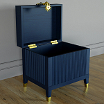 Сундук Eye Elsa Dreams Blue варинант исполнения - 2 | Loft Concept в Санкт-петербурге