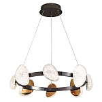 Люстра подвесная круглая с овальными плафонами Iona chandelier варинант исполнения - 3 | Loft Concept в Санкт-петербурге