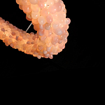 Люстра кольцевая с частичками натурального горного хрусталя Crystal Shimmer варинант исполнения - 4 | Loft Concept в Санкт-петербурге