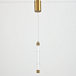 Подвесной светильник в форме цилиндра Trumpet Tube Brass варинант исполнения - 3 | Loft Concept в Санкт-петербурге