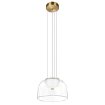 Подвесной светильник с куполообразным прозрачным стеклянным плафоном Grada Light варинант исполнения - 5 | Loft Concept в Санкт-петербурге