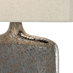 Настольная лампа керамическая с тканевым прямоугольным абажуром Flask варинант исполнения - 1 | Loft Concept в Санкт-петербурге