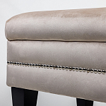 Мягкая банкетка с зоной для хранения Casket Beige варинант исполнения - 3 | Loft Concept в Санкт-петербурге