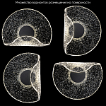 Бра из текстурированного прозрачного стекла с изогнутым краем Textured Glass  варинант исполнения - 6 | Loft Concept в Санкт-петербурге