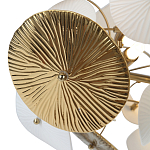 Люстра с белыми и золотистыми цветами Dahlia Flowers Lamp варинант исполнения - 6 | Loft Concept в Санкт-петербурге