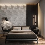 Гипсовая 3D Панель M-01 варинант исполнения - 3 | Loft Concept в Санкт-петербурге