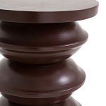 Фигурный приставной столик бордового цвета  AMORPHOUS варинант исполнения - 3 | Loft Concept в Санкт-петербурге