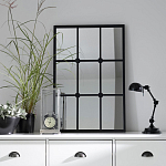 Зеркало-окно Rect Black 90 варинант исполнения - 2 | Loft Concept в Санкт-петербурге