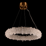 Люстра круглая с натуральным горным хрусталем Crystal Shimmer варинант исполнения - 3 | Loft Concept в Санкт-петербурге