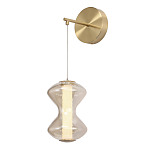 Бра светодиодное с стеклянным волнообразным плафоном Amphora of Light варинант исполнения - 3 | Loft Concept в Санкт-петербурге