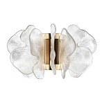 Бра с крупными прозрачными лепестками с рельефной поверхностью Ethereal Bloom варинант исполнения - 1 | Loft Concept в Санкт-петербурге