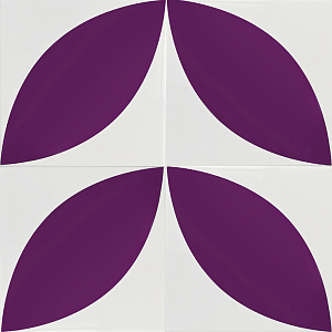 Дизайнерская плитка с узором Лепесток