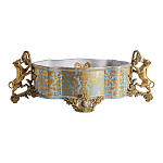 Чаша с орнаментом на бронзовых ножках в виде львов Eden Garden варинант исполнения - 3 | Loft Concept в Санкт-петербурге