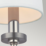 Бра для ванных комнат с белым тканевым цилиндрическим плафоном Feiss варинант исполнения - 2 | Loft Concept в Санкт-петербурге