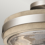 Потолочный светильник с прозрачным стеклянным плафоном с эффектом пузырьков Kichler варинант исполнения - 3 | Loft Concept в Санкт-петербурге