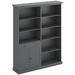 Двойной стеллаж с ящиком и 2-мя дверцами Percent Rack варинант исполнения - 2 | Loft Concept в Санкт-петербурге