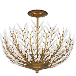 Потолочный светильник в форме цветка Hanging Flowers варинант исполнения - 2 | Loft Concept в Санкт-петербурге