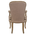 Кресло Aubrey Classical Armchair brown flax варинант исполнения - 2 | Loft Concept в Санкт-петербурге