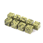 Камни для охлаждения виски из натурального камня змеевик Natural Stone Cube варинант исполнения - 4 | Loft Concept в Санкт-петербурге