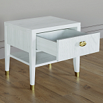 Прикроватная тумбочка с ящиком Elsa Dreams White варинант исполнения - 2 | Loft Concept в Санкт-петербурге