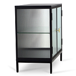 Сервант двухдверный с рифленым стеклом The Keeper варинант исполнения - 2 | Loft Concept в Санкт-петербурге