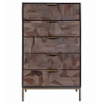 Высокая тумба с выдвижными ящиками Mosaic варинант исполнения - 1 | Loft Concept в Санкт-петербурге