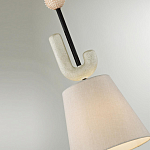 Подвесной светильник с бежевым тканевым плафоном Flourish варинант исполнения - 4 | Loft Concept в Санкт-петербурге