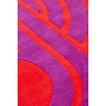 Дизайнерский ковер розовый Poltronova Sofo Rosancio Rug варинант исполнения - 3 | Loft Concept в Санкт-петербурге