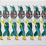 Плитка дизайнерская Фруктовый лес варинант исполнения - 2 | Loft Concept в Санкт-петербурге