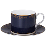 Чайный набор из фарфора синий на 6 персон 12 предметов 300 мл Porcelain Horse Set  варинант исполнения - 1 | Loft Concept в Санкт-петербурге