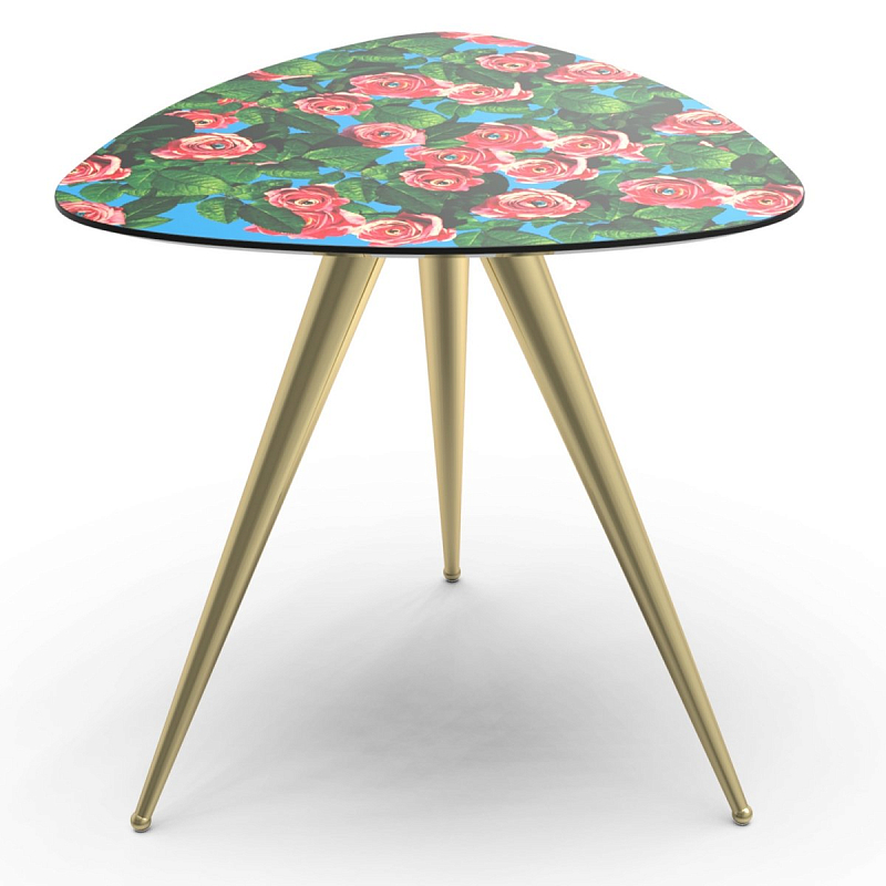 Журнальный стол Seletti Side Table Roses Мульти Латунь в Санкт-петербурге | Loft Concept 