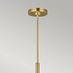 Люстра с 6-ю лампами на тонких изогнутых рожках в современном стиле Feiss варинант исполнения - 3 | Loft Concept в Санкт-петербурге