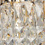 Потолочный светильник круглый с прозрачными подвесками Lunet варинант исполнения - 5 | Loft Concept в Санкт-петербурге