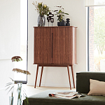 Буфет с двумя раздвижными дверцами Toinette Brown Wooden Cupboard варинант исполнения - 7 | Loft Concept в Санкт-петербурге