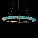 Люстра в форме кольца с цветочным декором Warm Heavenly Light варинант исполнения - 5 | Loft Concept в Санкт-петербурге