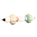 Подвесной светильник линейный с керамическими элементами 24W LED Fragrant Light варинант исполнения - 4 | Loft Concept в Санкт-петербурге