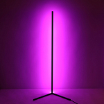 Торшер черного цвета на угловом основании Arteriors варинант исполнения - 3 | Loft Concept в Санкт-петербурге