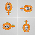 Плитка дизайнерская Женский фркут варинант исполнения - 1 | Loft Concept в Санкт-петербурге