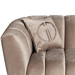 Диван трехместный велюровый серый Island of Comfort варинант исполнения - 2 | Loft Concept в Санкт-петербурге