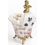 Фарфоровая чаша с золотым ангелом Suhary варинант исполнения - 4 | Loft Concept в Санкт-петербурге